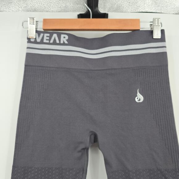 Ryderwear Women's Active Seamless Luxe Legging With Stripes Gray Size Small - Picture 6 of 13